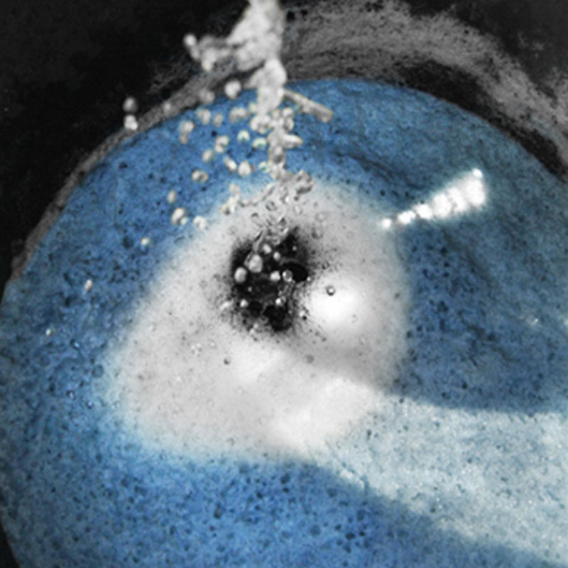Les teintures Cuve d'extraction d'indigo