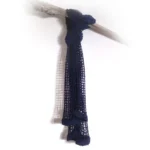 Echarpe Indigo sur soie d'abacca