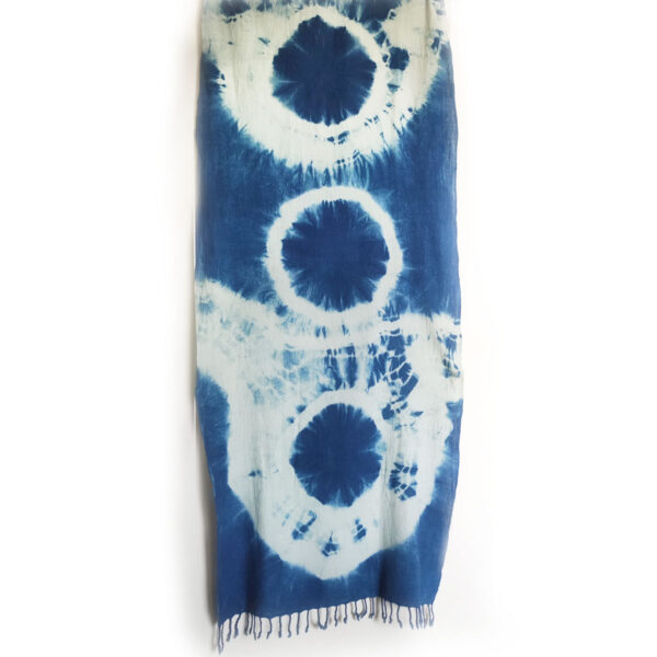 Motifs de l'ETOLE COTON KALA de la collection LUNE BLEUE "Eclipse"