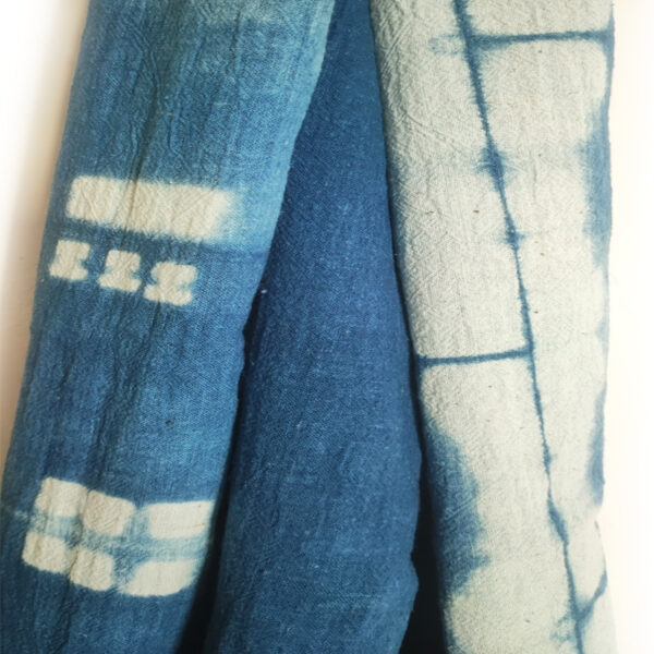 Motifs de l'étole en coton kala "Totem"